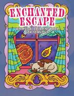 Enchanted Escape: A whimsical Kawaii coloring book for Kids and adults