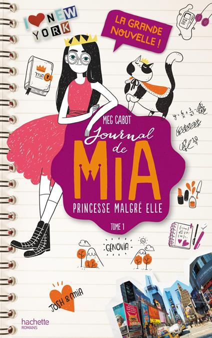 Journal de Mia - Tome 1 - La grande nouvelle - Meg Cabot - ebook