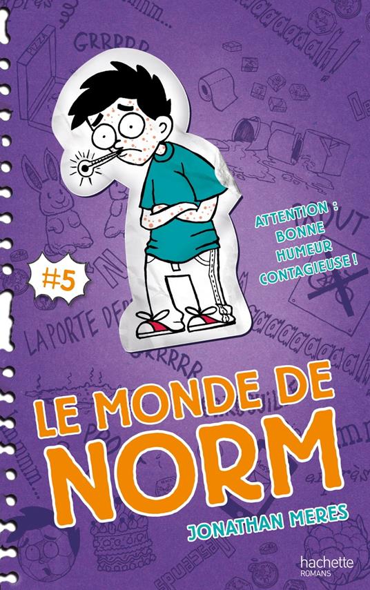 Le Monde de Norm - Tome 5 - Attention : bonne humeur contagieuse ! - Jonathan Meres,Virginie Cantin-Sablé - ebook