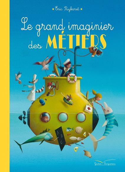 Le grand imaginier des métiers - Éric PUYBARET - ebook