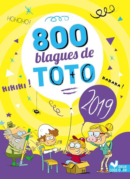 800 blagues de Toto 2019 - Collectif - ebook