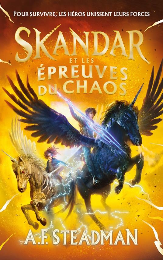 Skandar - tome 3 - et les épreuves du Chaos - A.F. Steadman - ebook