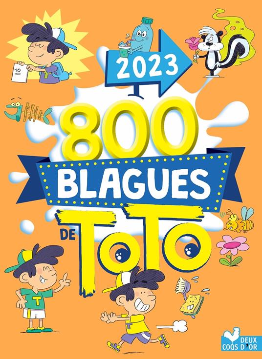 800 blagues de Toto 2023 - Collectif - ebook