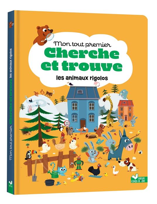 Mon tout premier cherche et trouve - Les animaux rigolos - Romain Guyard - ebook