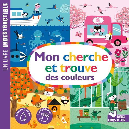 Mon cherche et trouve des couleurs - GWÉ - ebook