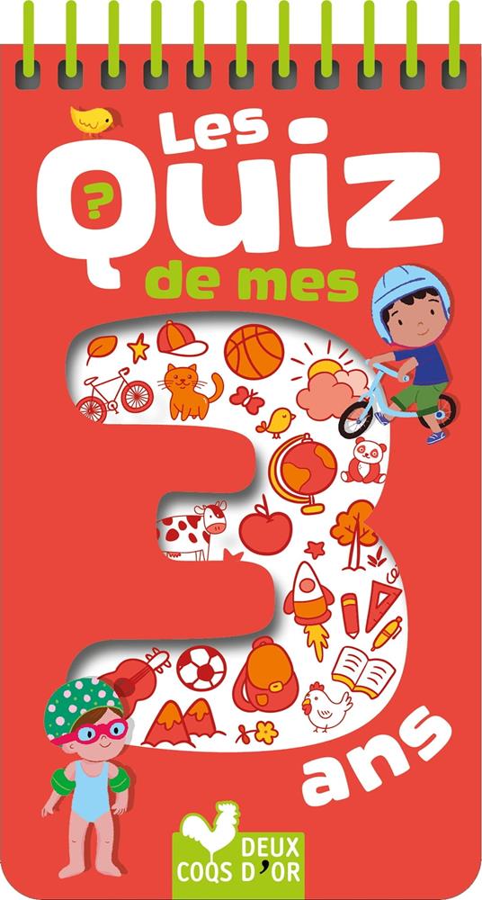 Les quiz de mes 3 ans - De Mullenheim Sophie,Solenne et Thomas - ebook