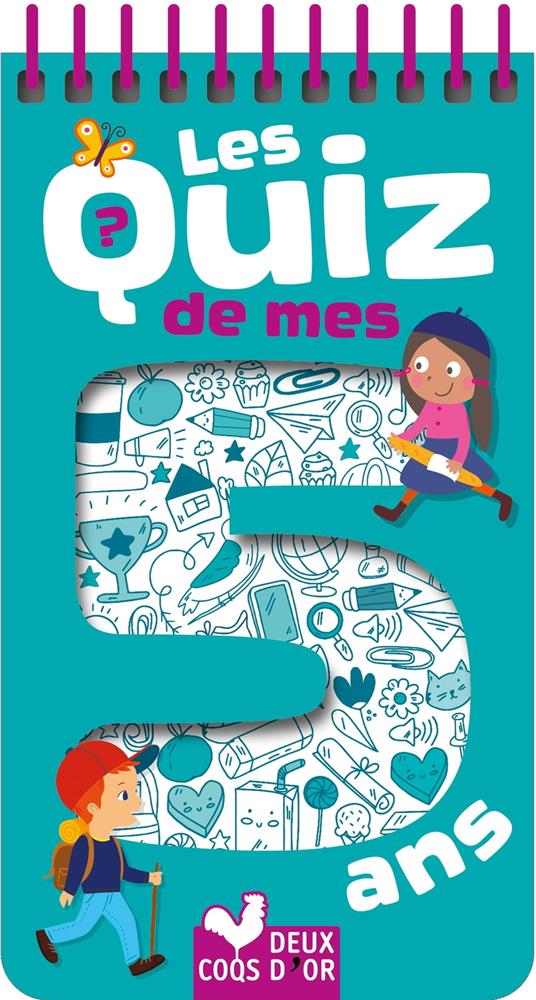 Les quiz de mes 5 ans - Collectif - ebook