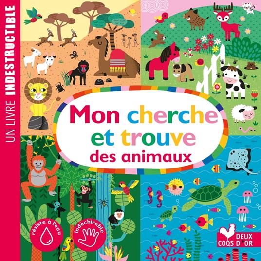 Mon premier cherche et trouve des animaux - GWÉ - ebook