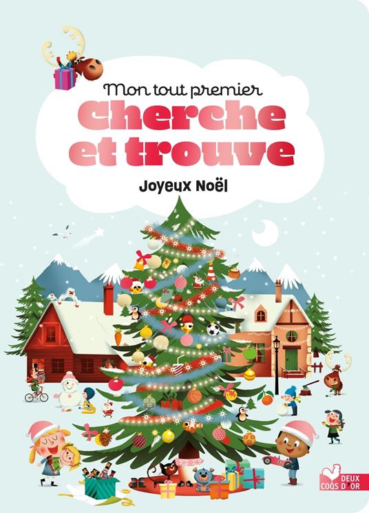Mon tout premier cherche et trouve - Noël - Romain Guyard - ebook