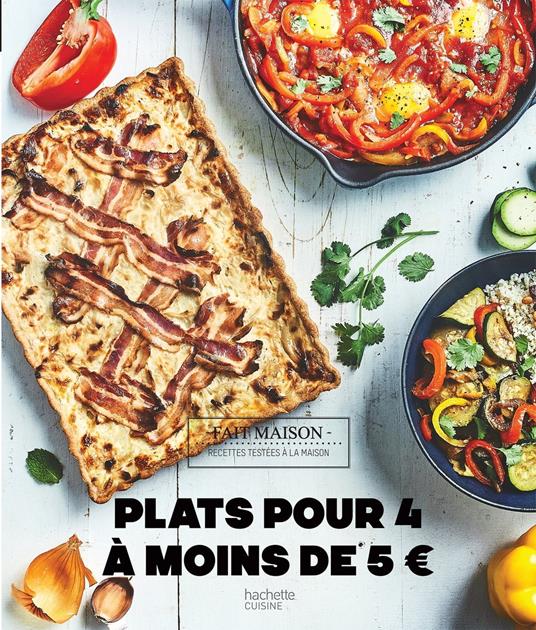 Plats pour 4 à moins de 5 euros