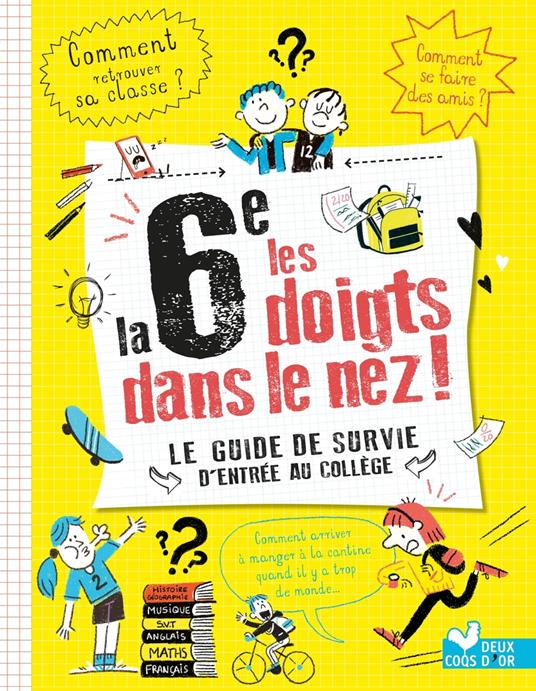 La 6e les doigts dans le nez - Eric Mathivet - ebook