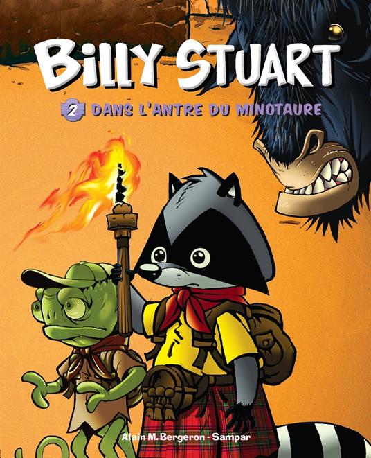 Billy Stuart - Tome 2 - Dans l'antre du Minotaure - Alain M. Bergeron,Sampar - ebook