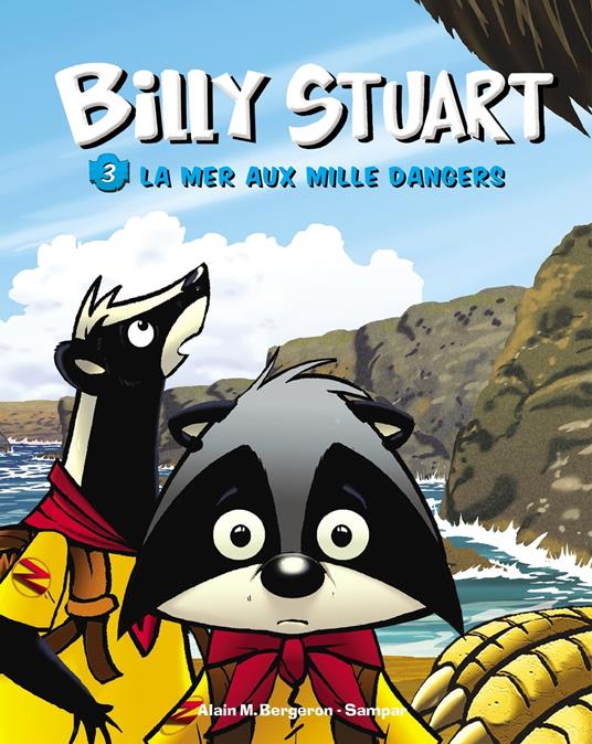 Billy Stuart - Tome 3 - La mer aux mille dangers - Alain M. Bergeron,Sampar - ebook