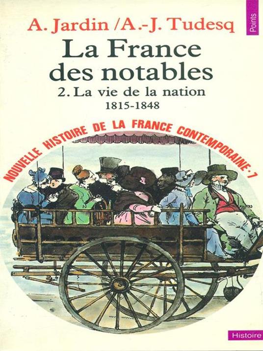 La France des notables - Douglas Jardine - copertina