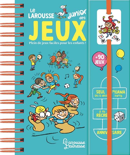 Le Larousse junior des jeux - Charlotte Morin - ebook