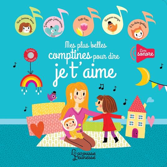 Mes plus belles comptines pour dire je t'aime - LUCILE COLAS-AHRWEILLER - ebook