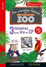 Premières lectures Une saison au zoo 3 histoires à lire CP niv 2