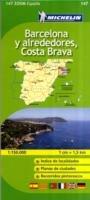 Barcellona-Costa Brava 1:150.000. Ediz. multilingue