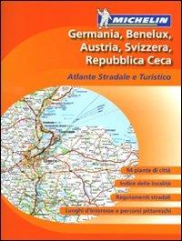 Germania, Austria, Benelux. Atlante stradale e turistico 1:300.000 - 1:600.000. Ediz. illustrata - copertina