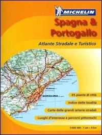 Spagna e Portogallo. Atlante stradale e turistico 1:400.000. Ediz. illustrata - copertina