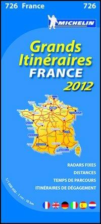 Route planning France 2012 1.000.000. Ediz. multilingue - copertina