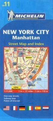 New York City, Manahattan 1:11.000 - copertina