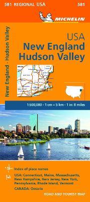 New England, Hudson Valley 1:500.000 - copertina