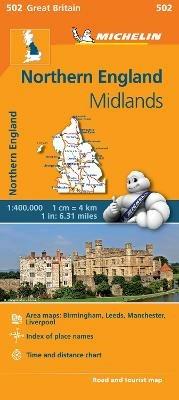 Northern England, Midlands 1:400.000 - copertina