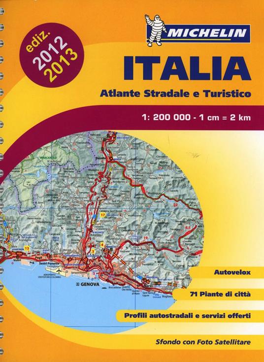 Italia. Atlante stradale e turistico. 1:200.000 - Libro - Michelin Italiana  - Gli atlanti stradali | IBS