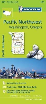 Pacific Northwest. Washington, Oregon 1:1.267.200 - copertina