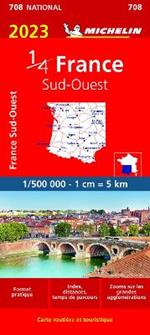 France Sud-Ouest 1:500.000