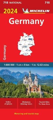 Germany 2024 - Michelin National Map 718: Map - Michelin - cover