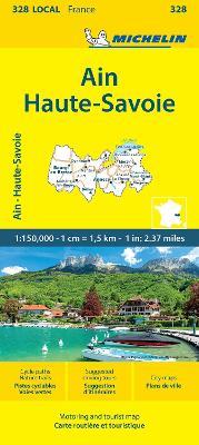 Ain Haute-Savoie - Michelin Local Map 328: Map - Michelin - cover