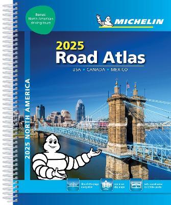 USA  Canada  Mexico - Tourist and Motoring Atlas (A4-Spiral) - Michelin - cover