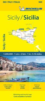 Sicily-Sicilia 1:200.000. Ediz. bilingue