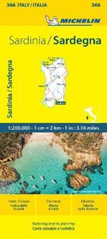 Sardegna-Sardinia 1:200.000. Ediz. bilingue