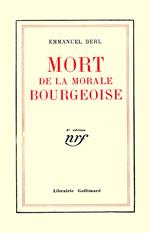 Mort de la morale bourgeoise