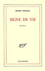 Signe de vie