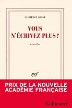 Vous n'écrivez plus ?