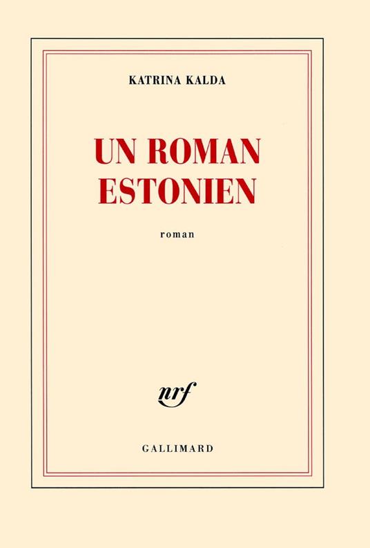 Un roman estonien