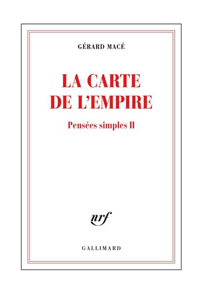 Pensées simples (Tome 2) - La carte de l'empire