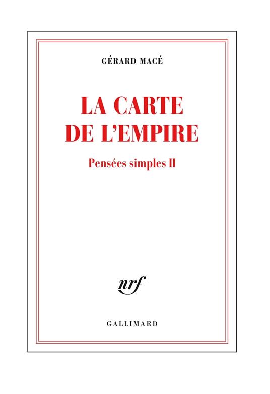 Pensées simples (Tome 2) - La carte de l'empire