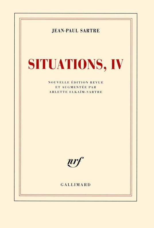 Situations (Tome 4) - Avril 1950 - avril 1953