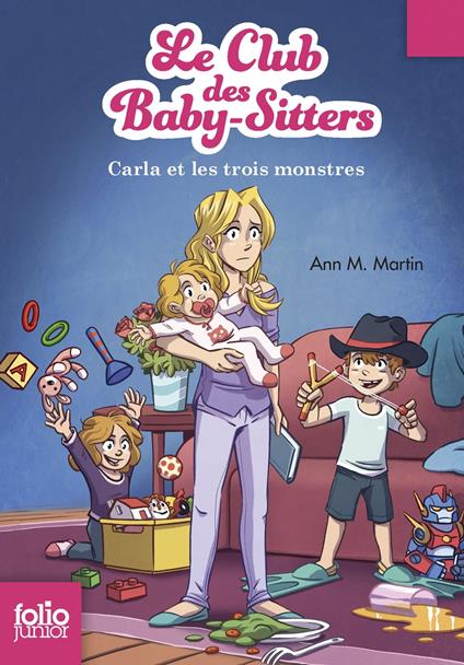 Le Club des baby-sitters (Tome 5) - Carla et les trois monstres - Ann M. Martin,Karim Friha - ebook