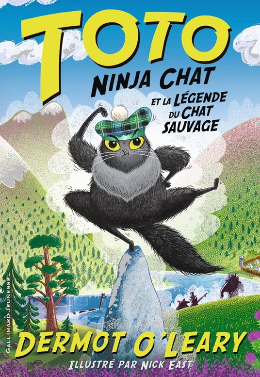 Toto Ninja chat (Tome 5) - Toto Ninja chat et la légende du chat sauvage - Dermot O'Leary - ebook