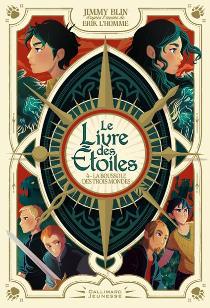 Le Livre des Étoiles (Tome 4) - La Boussole des trois Mondes - Jimmy Blin,Noemie Chevalier - ebook