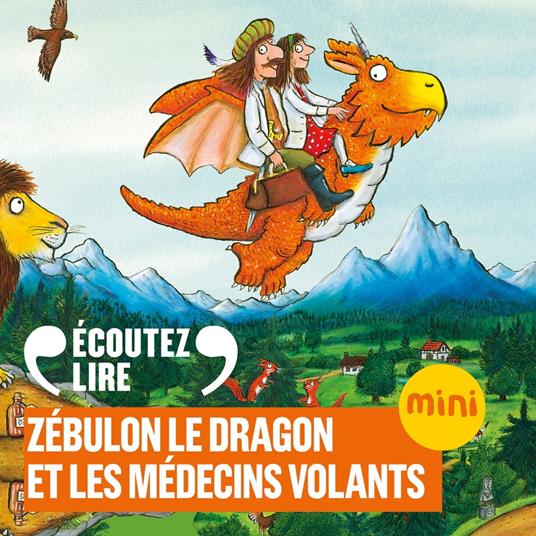 Zébulon le dragon et les médecins volants - Donaldson, Julia - Scheffler,  Axel - Audiolibro in inglese