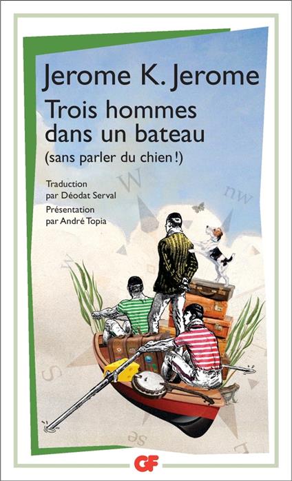 Trois hommes dans un bateau