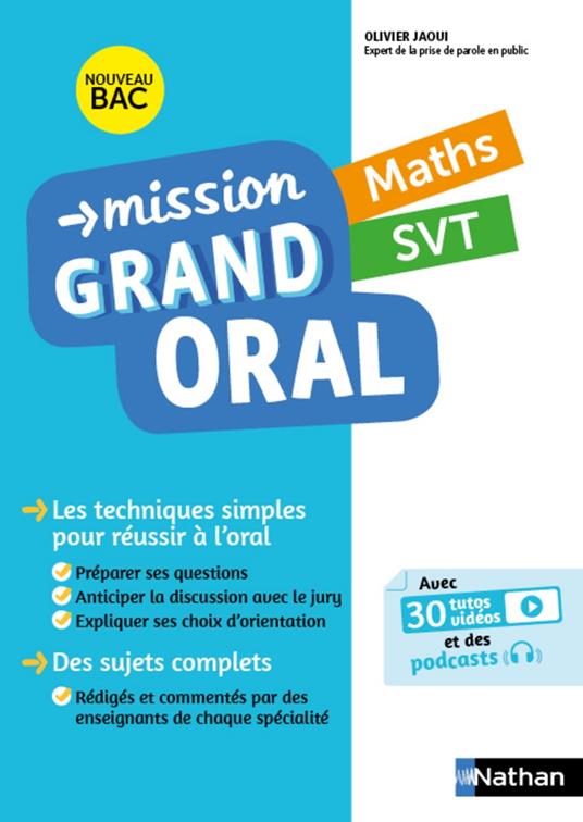 Mission Grand Oral Maths / SVT