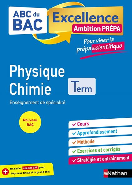 Abc Excellence Ambition Prépa - Physique-Chimie, prépa scientifique Term